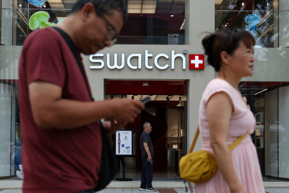 Watchmaker Swatch apologizes for ‘slanted eye’ ad after backlash in China