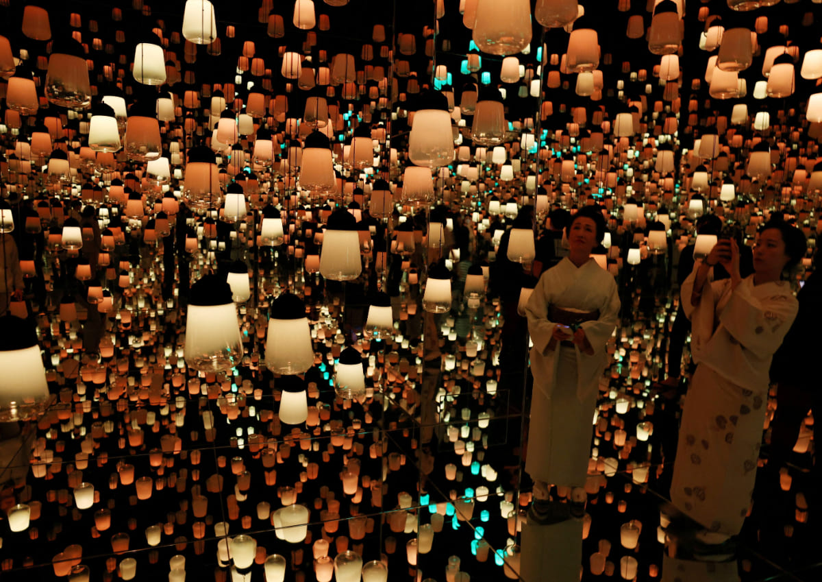 Experience immersive art in Kyoto