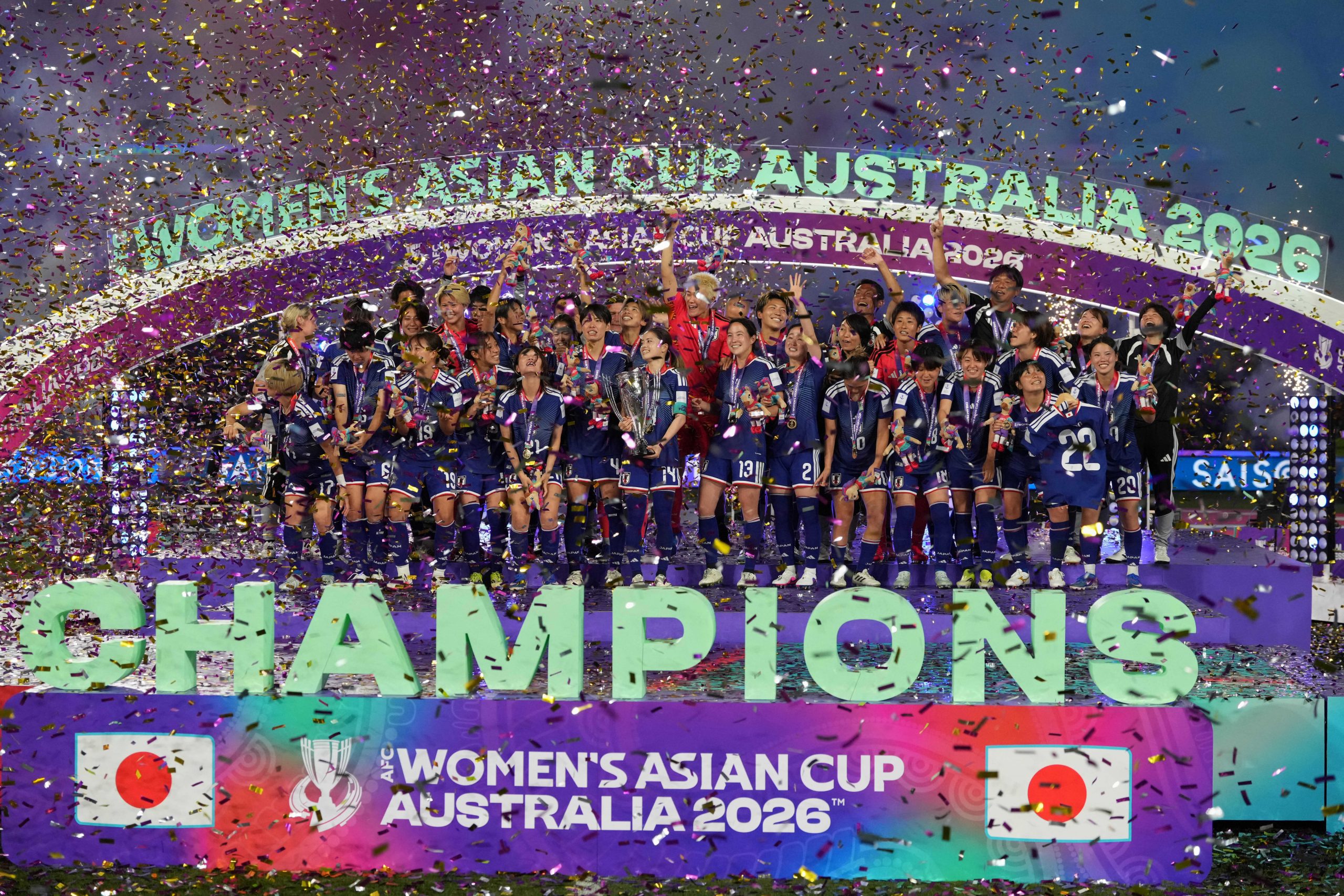 Japan wins the Women’s Asian Cup final against Australia