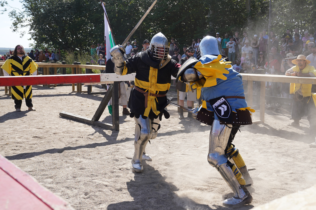 Medieval combat sport draws fighters from 30 countries to Denmark