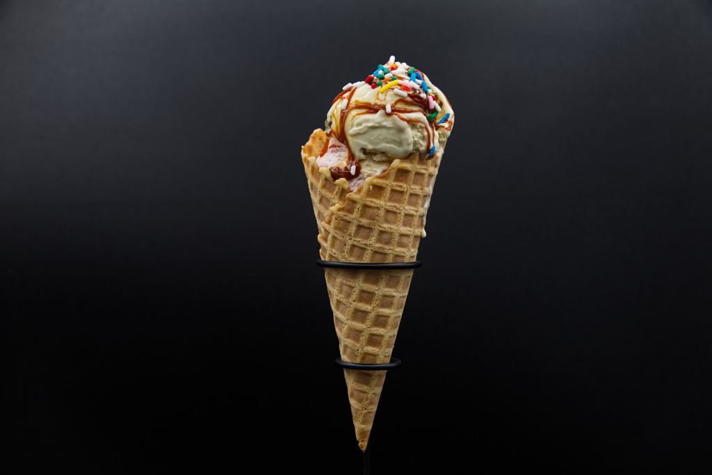 How the ice cream cone began