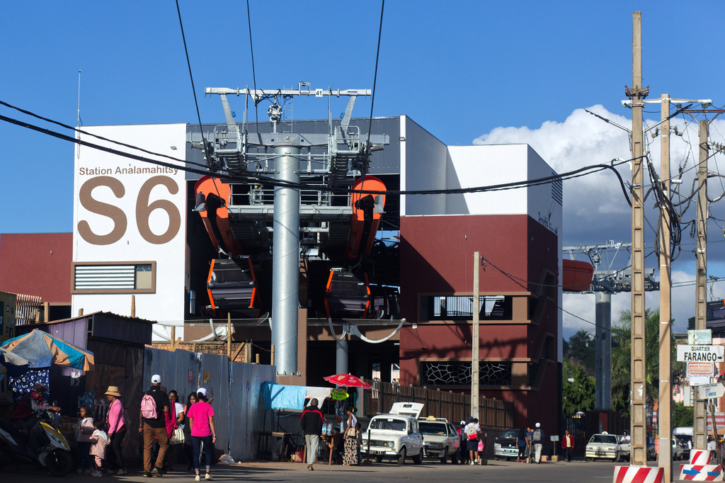 Madagascar’s costly cable cars now hang unused